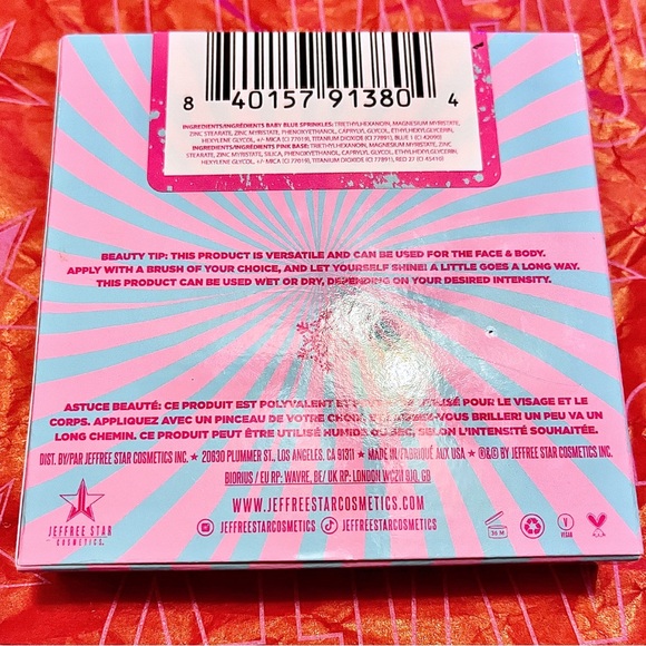 Jeffree Star | ‘Cotton Candy Crime’ Skin Frost Blush | NiB limited edition - Picture 12 of 16